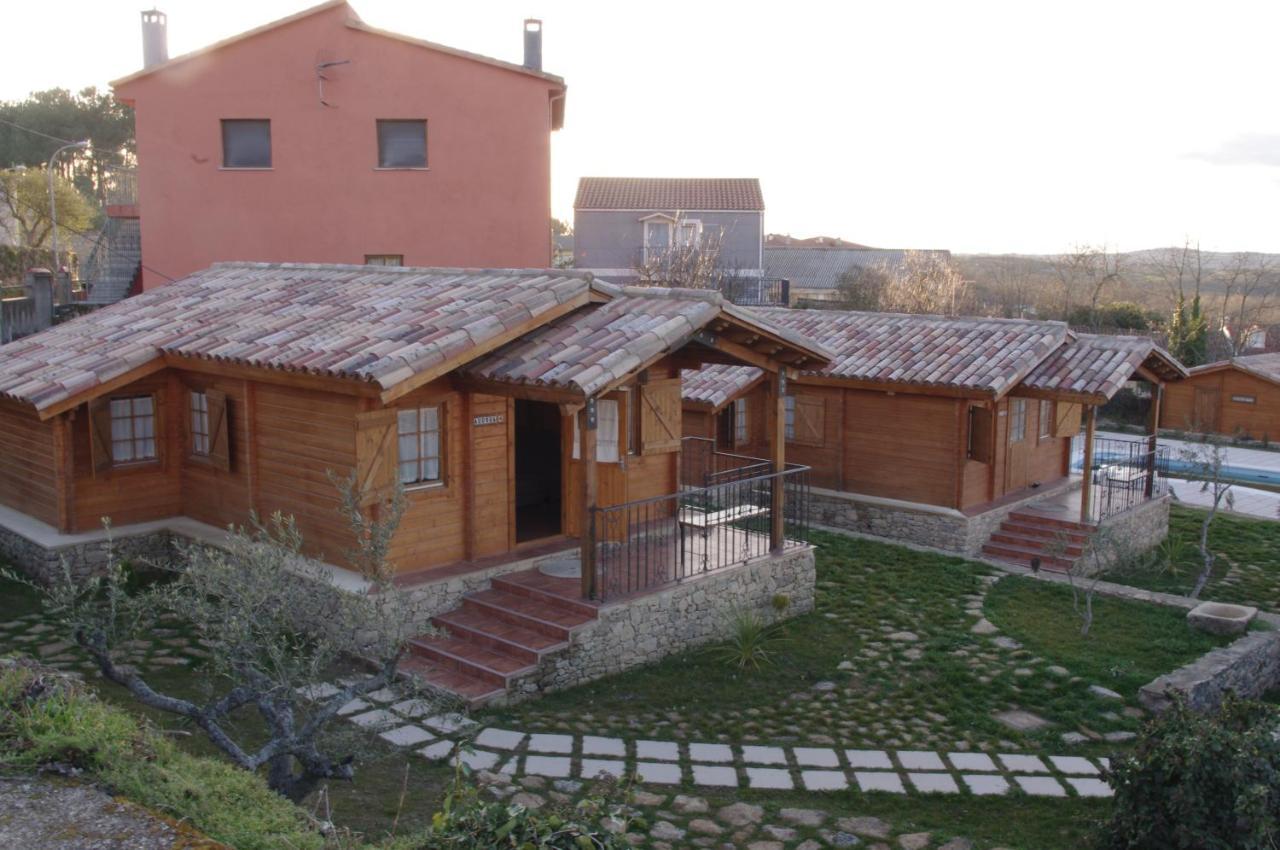 Cabanas Miraduero Aldeadavila de la Ribera Luaran gambar