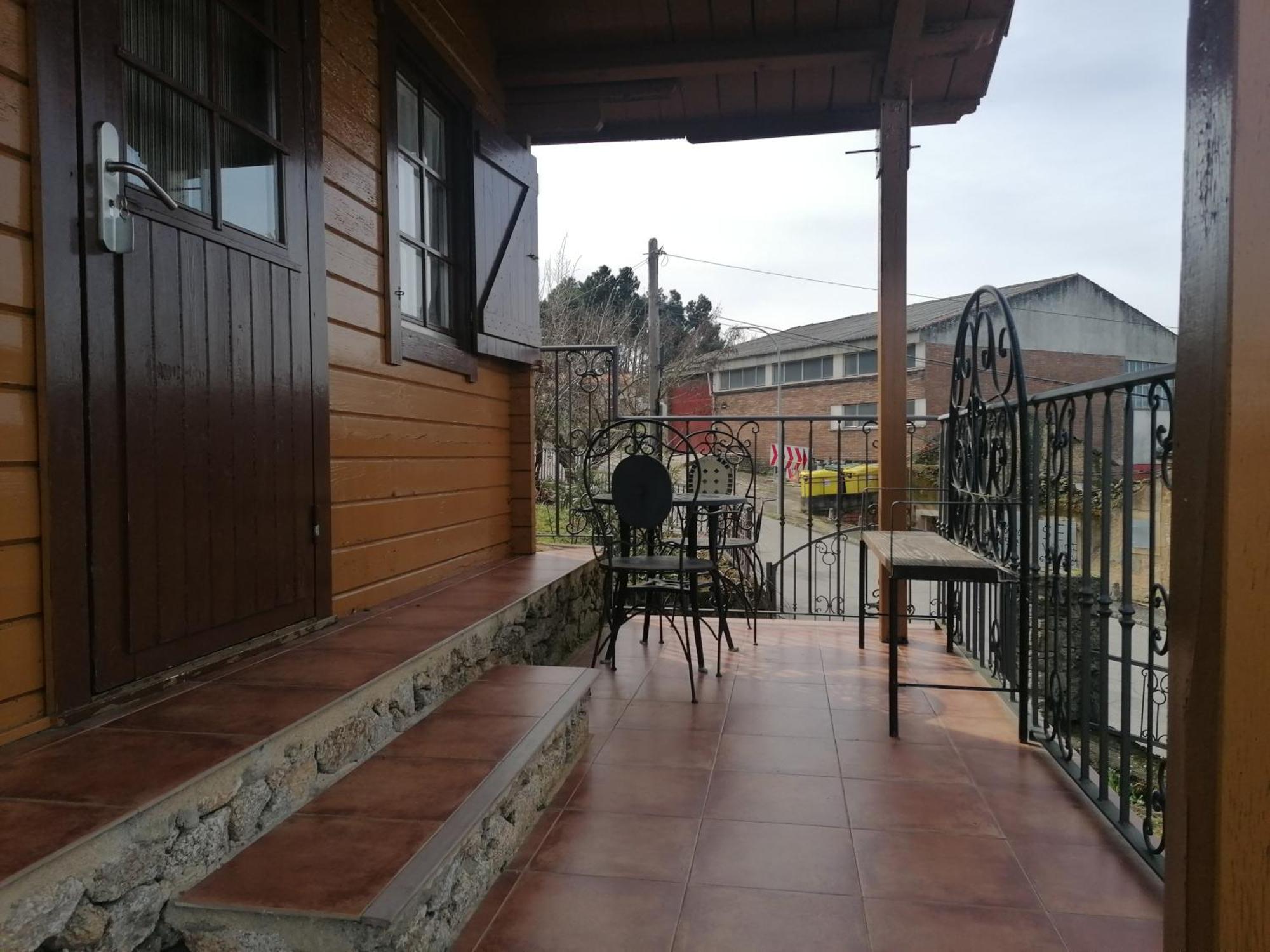 Cabanas Miraduero Aldeadavila de la Ribera Luaran gambar